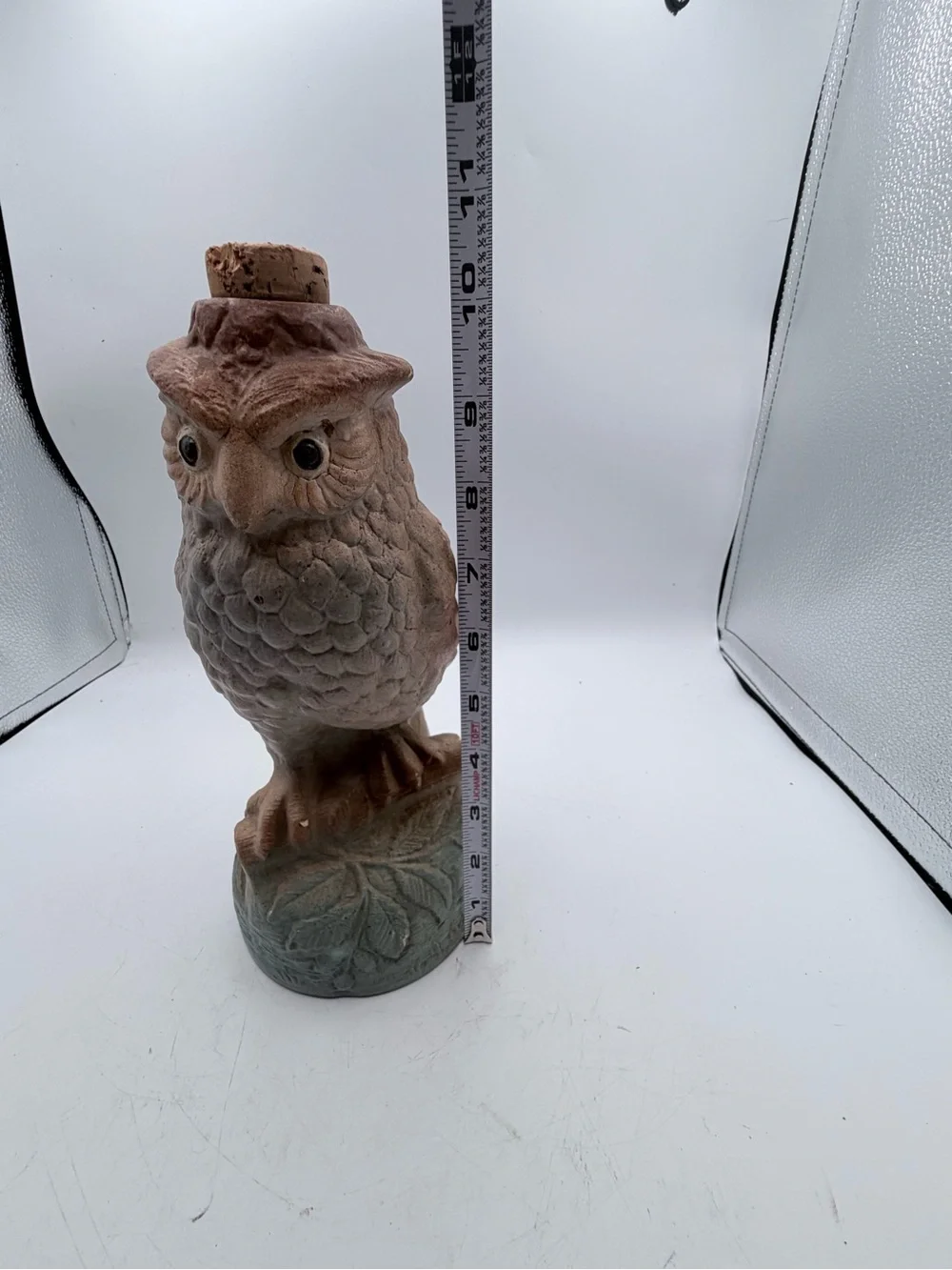 Vintage Wise Bird Decanter by Brush McCoy Pottery 1920’s